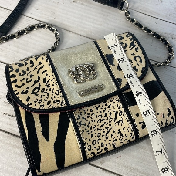 Vintage Sharif Leather Multi Animal Print Shoulder Bag - Picture 13 of 17